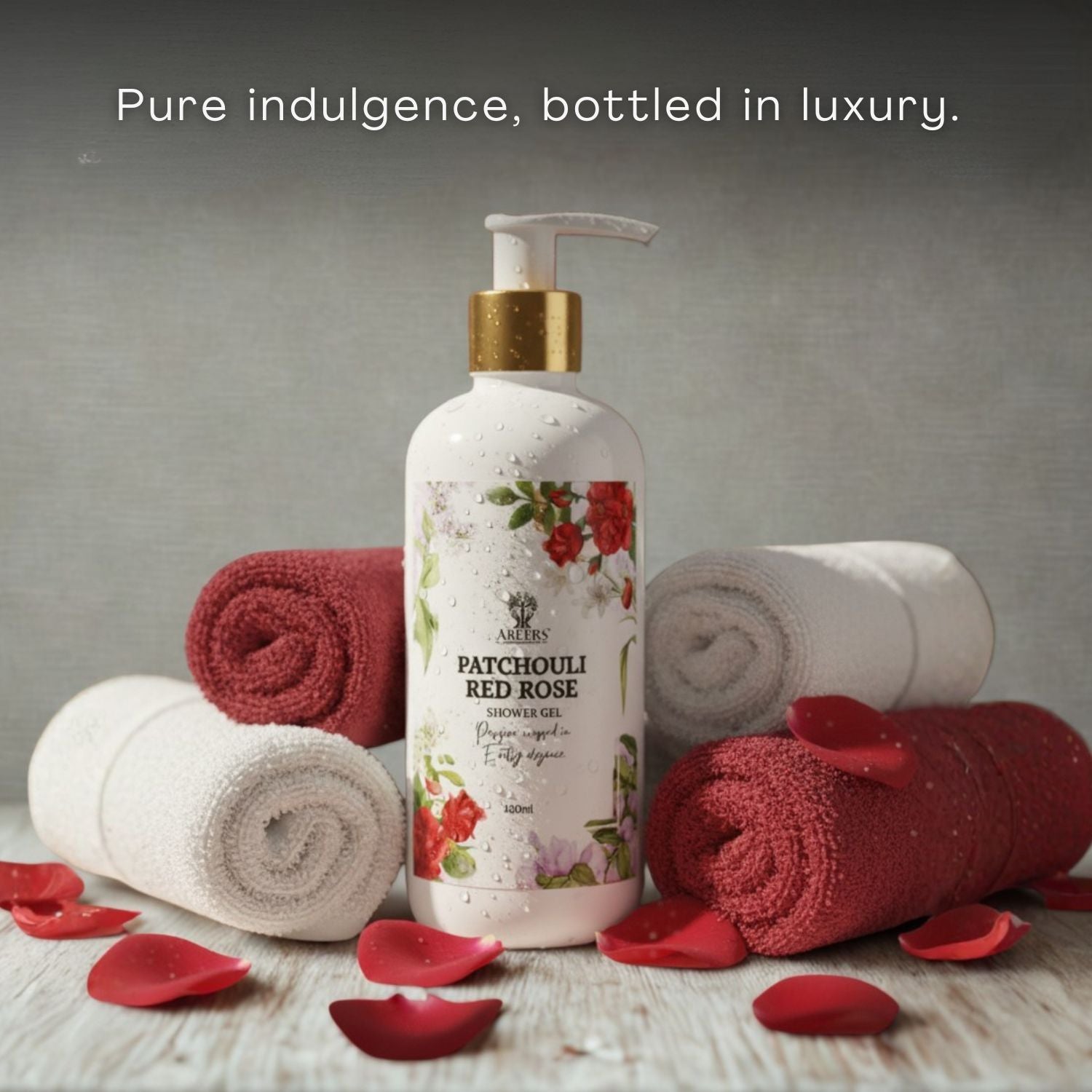 Patchouli Red Rose Shower Gel
