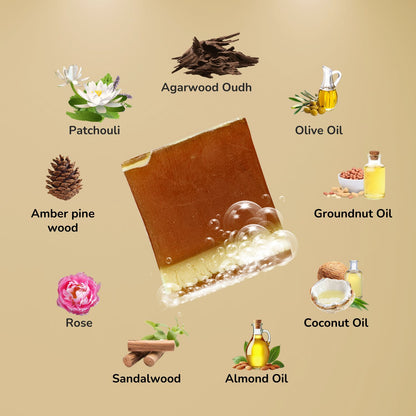 Abeers Oud Mukhallat Handmade Soap (125g)