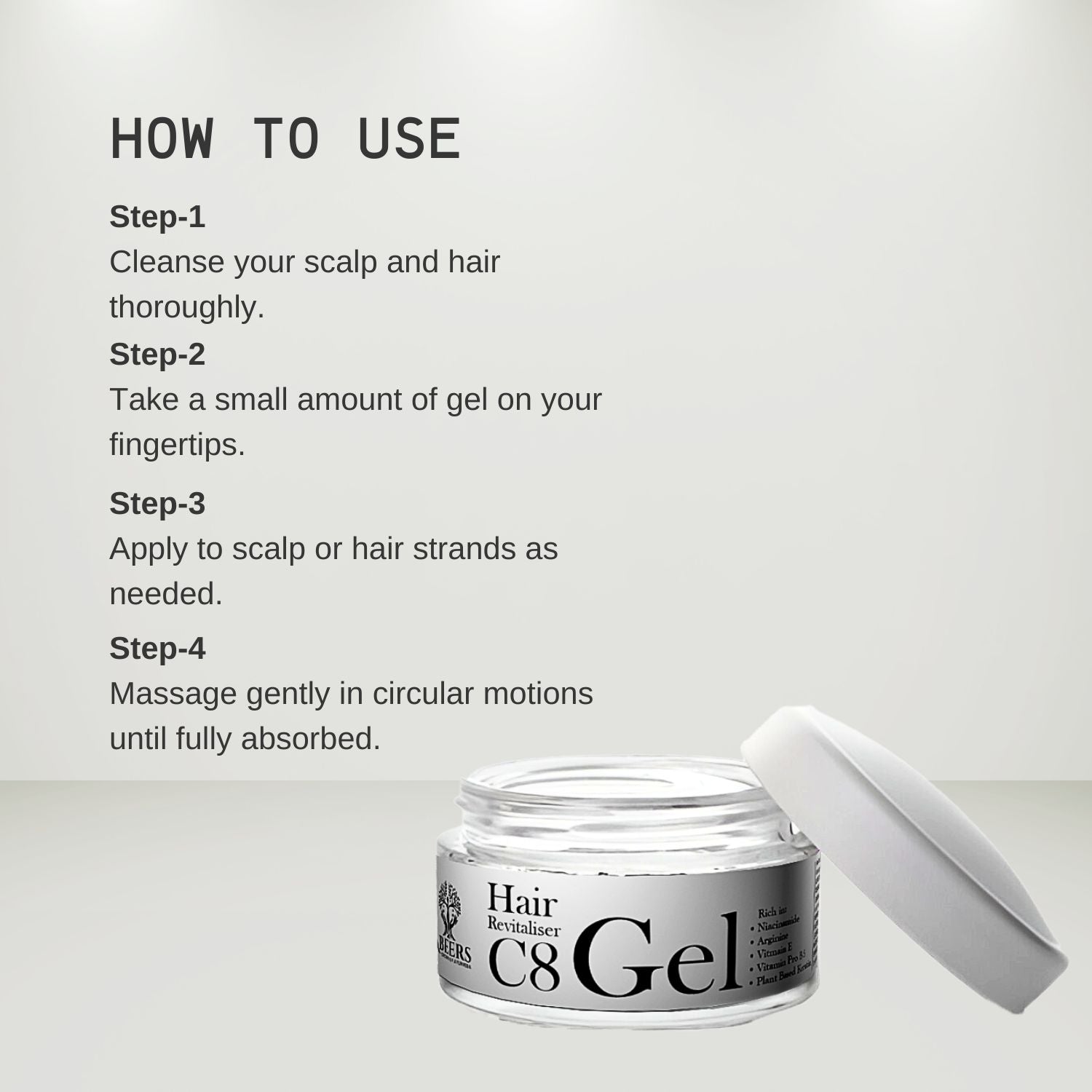 Abeers Hair Revitalizer C8 Gel