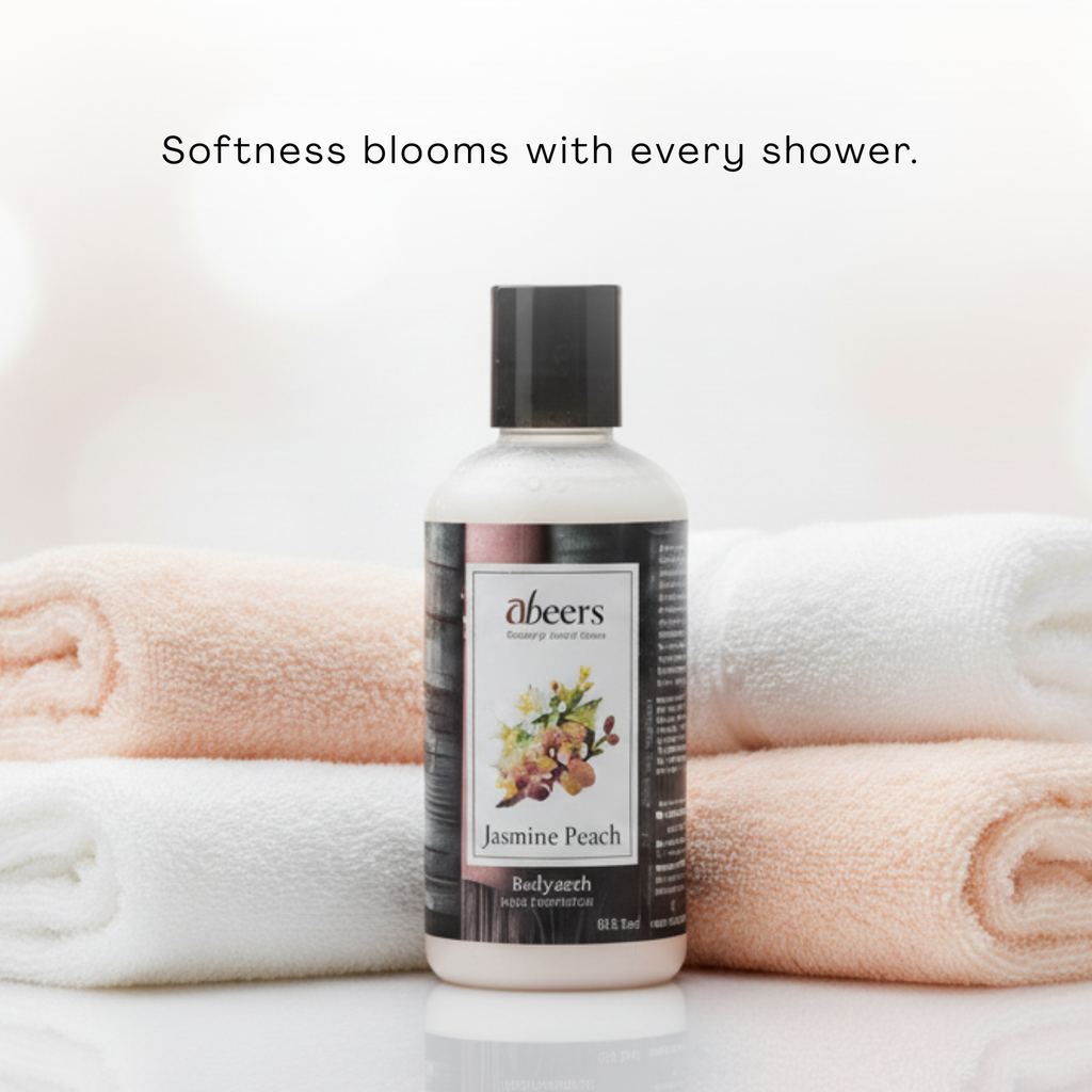 Abeers Jasmine Peach Body Wash