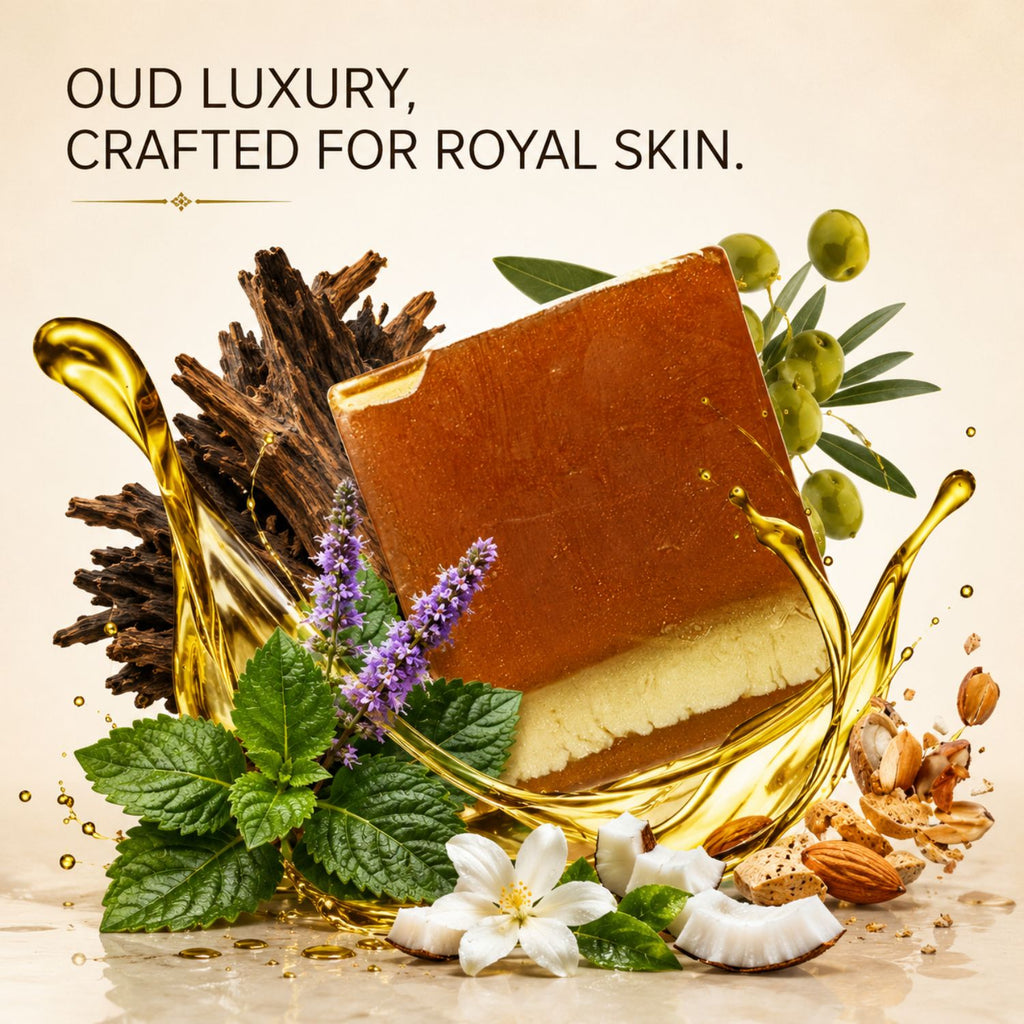 Oud Mukhallat Handmade Soap (125g)