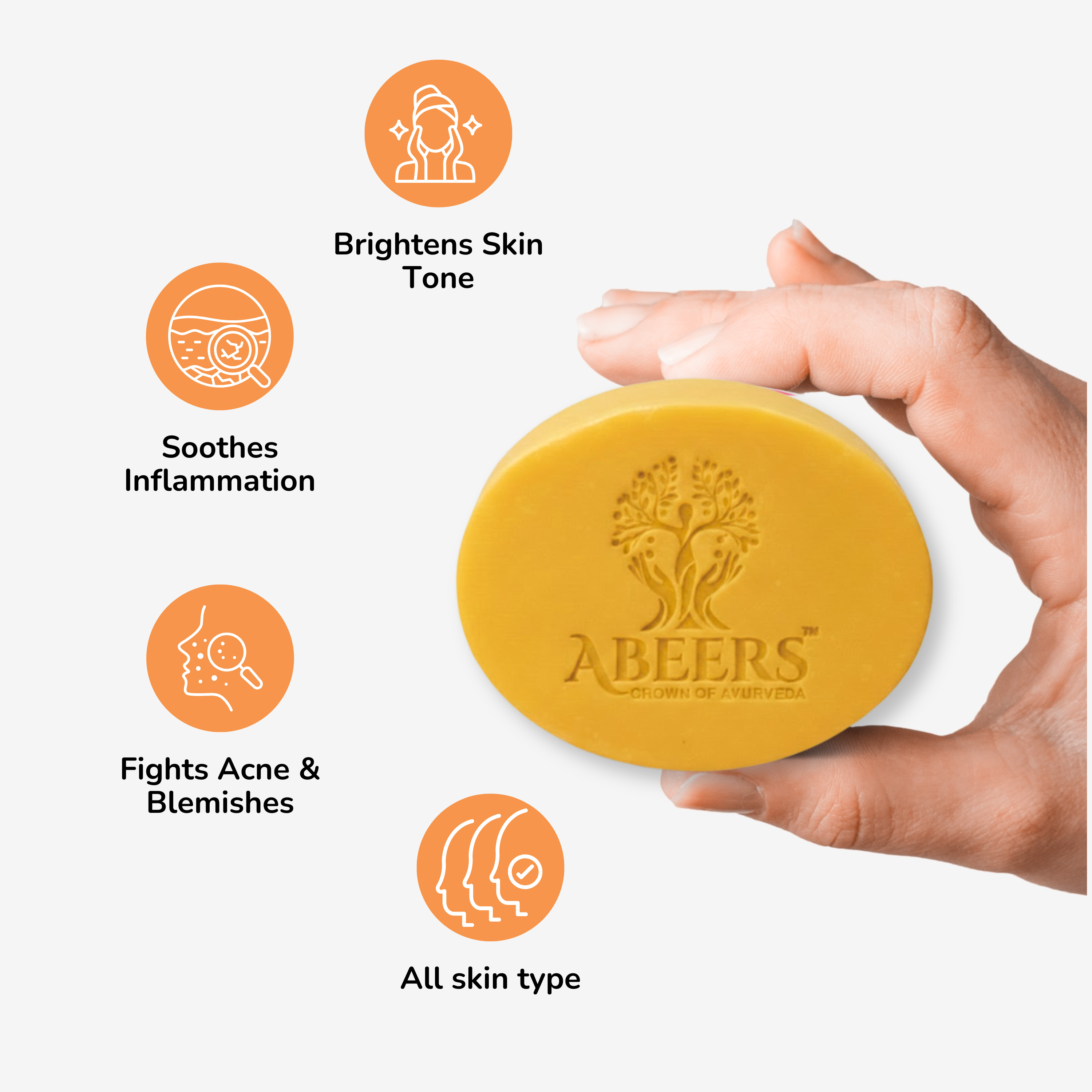 Handmade Haldi Chandan Soap