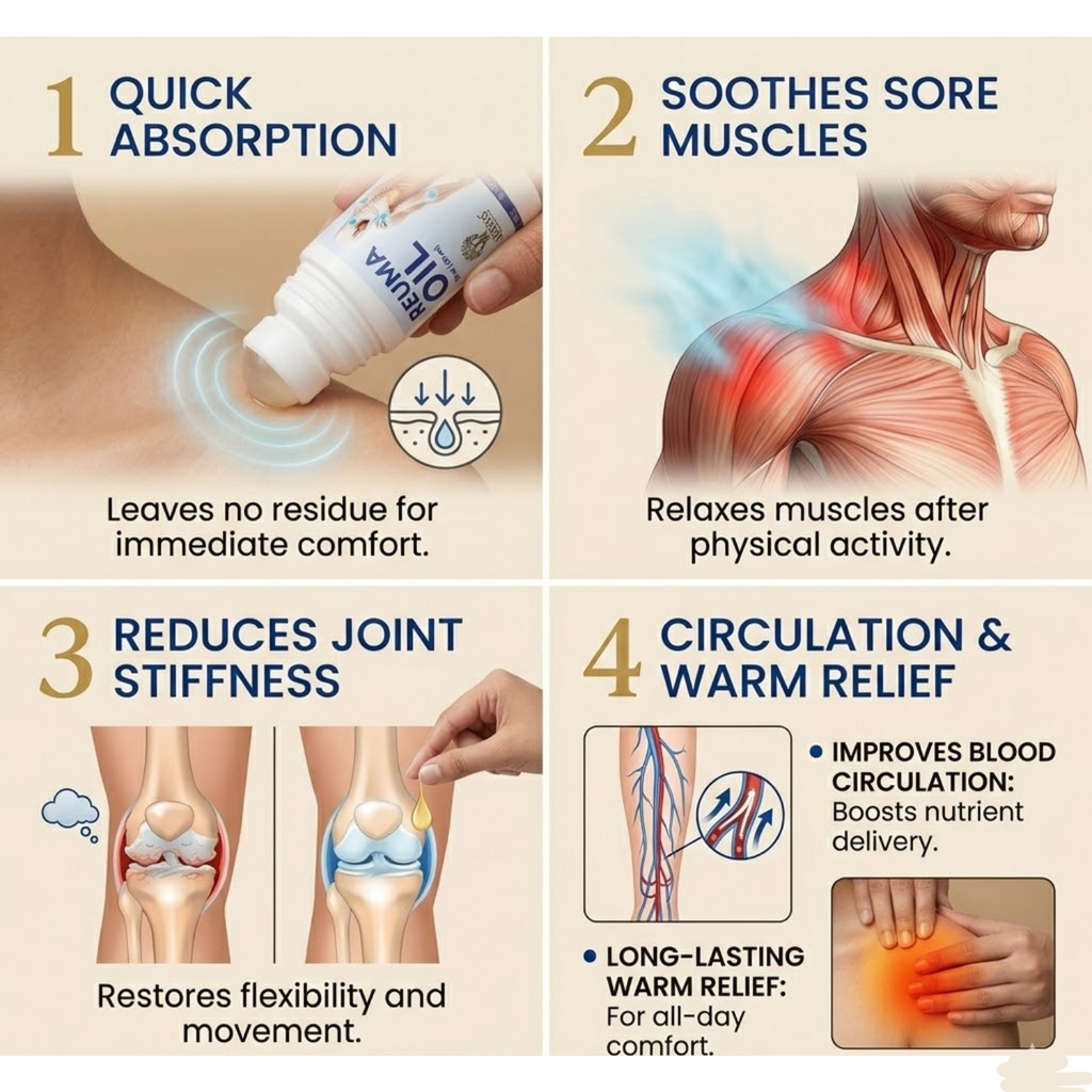 Reuma Oil for Joint & Muscle Pain Relief