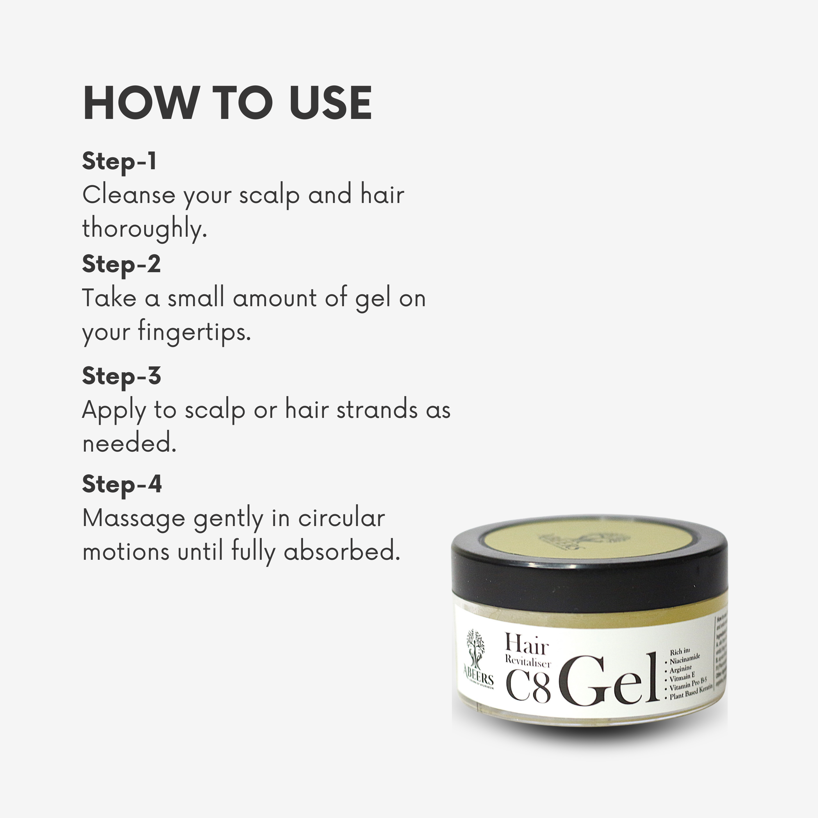 Hair Revitalizer C8 Gel