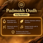 ABEERS Oud Ritual Gift Box — 3-Piece Ayurvedic Bath & Body Set in Handcrafted Wooden Crate
