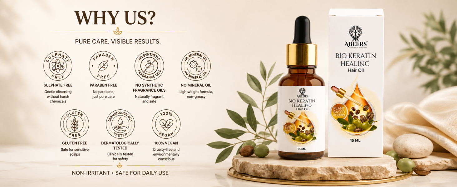 Bio Keratin Healing Hair Oil