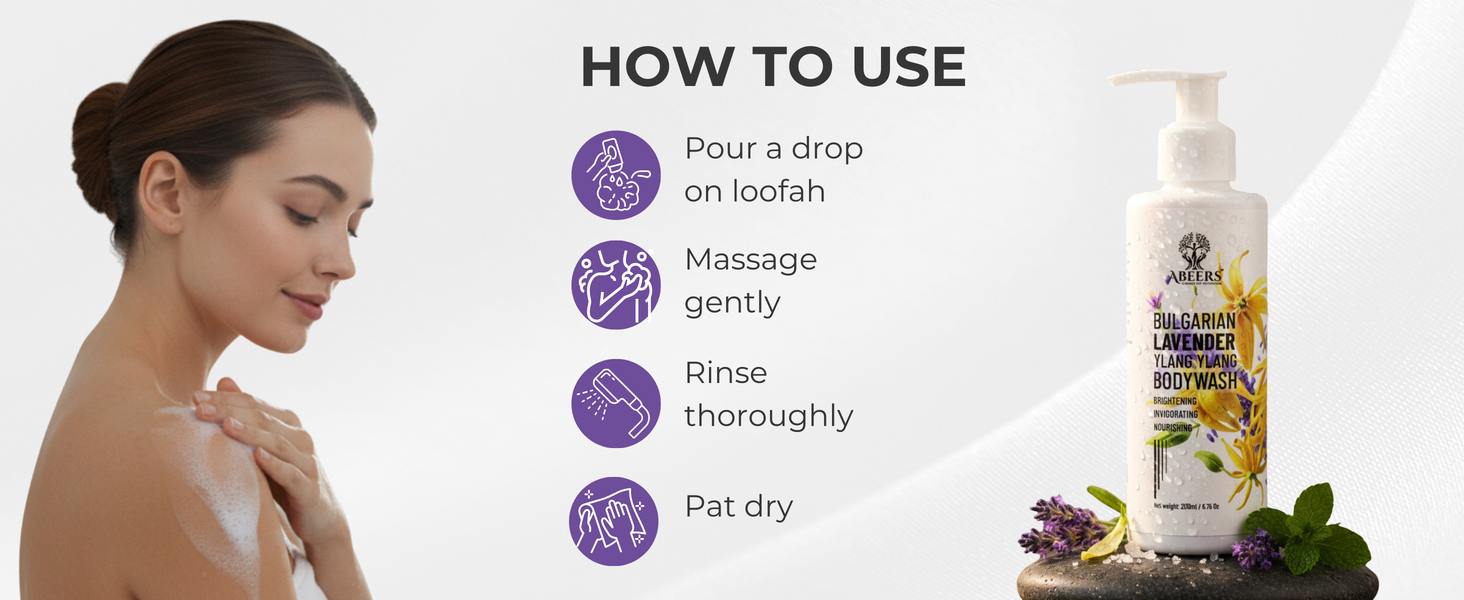 Bulgarian Lavender & Ylang Ylang Body Wash