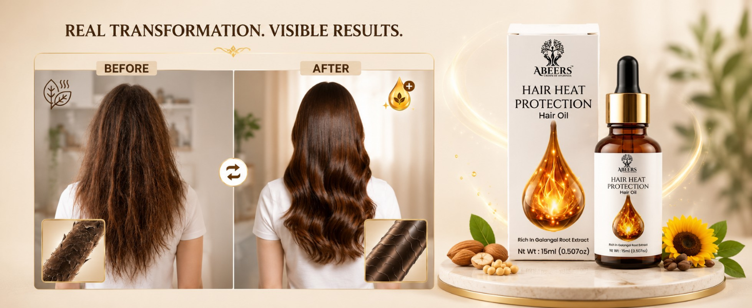 Hair Heat Protection Oil