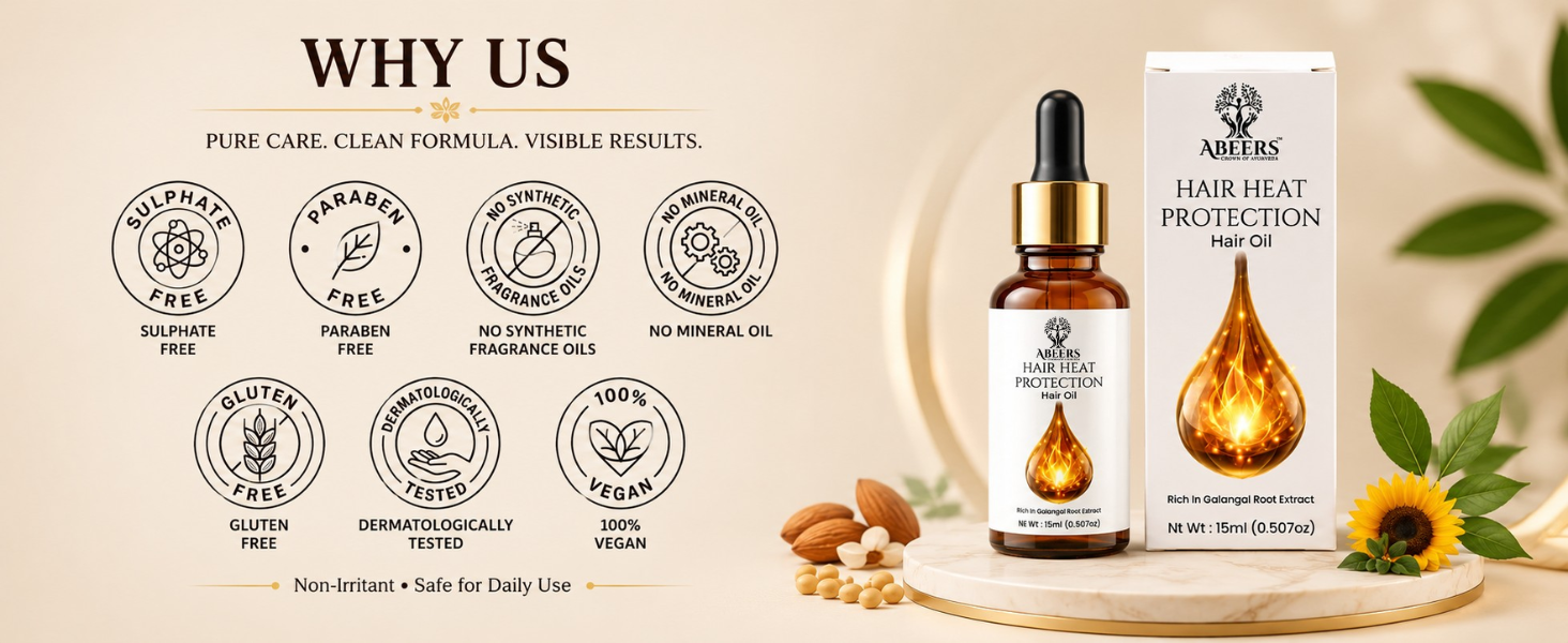 Hair Heat Protection Oil