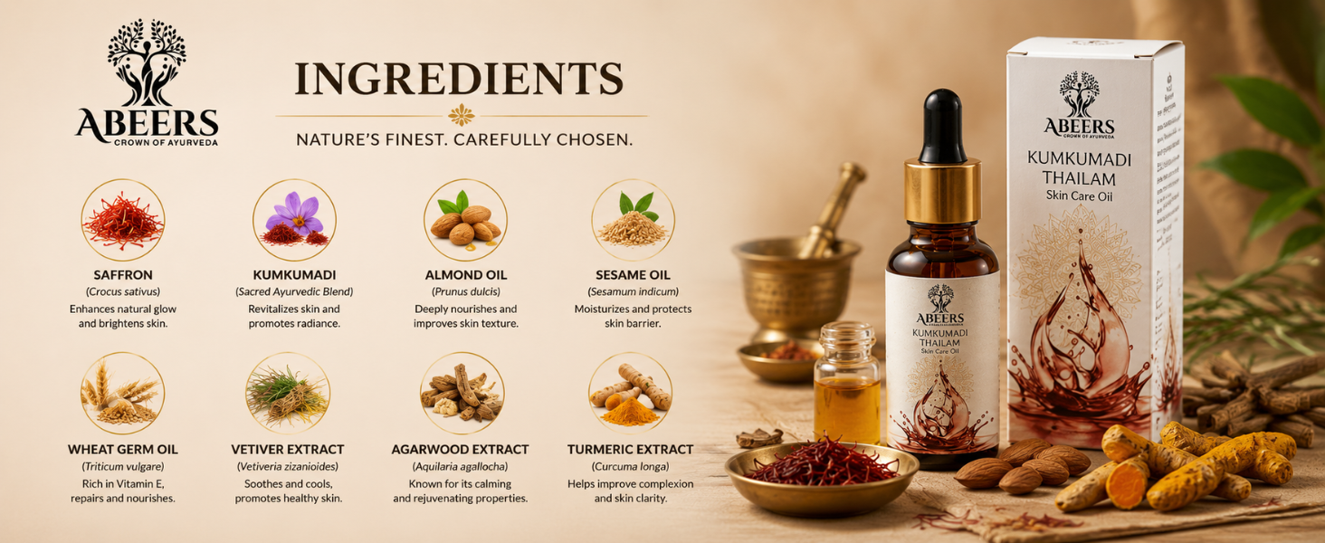 Kumkumadi Thailam Face Oil