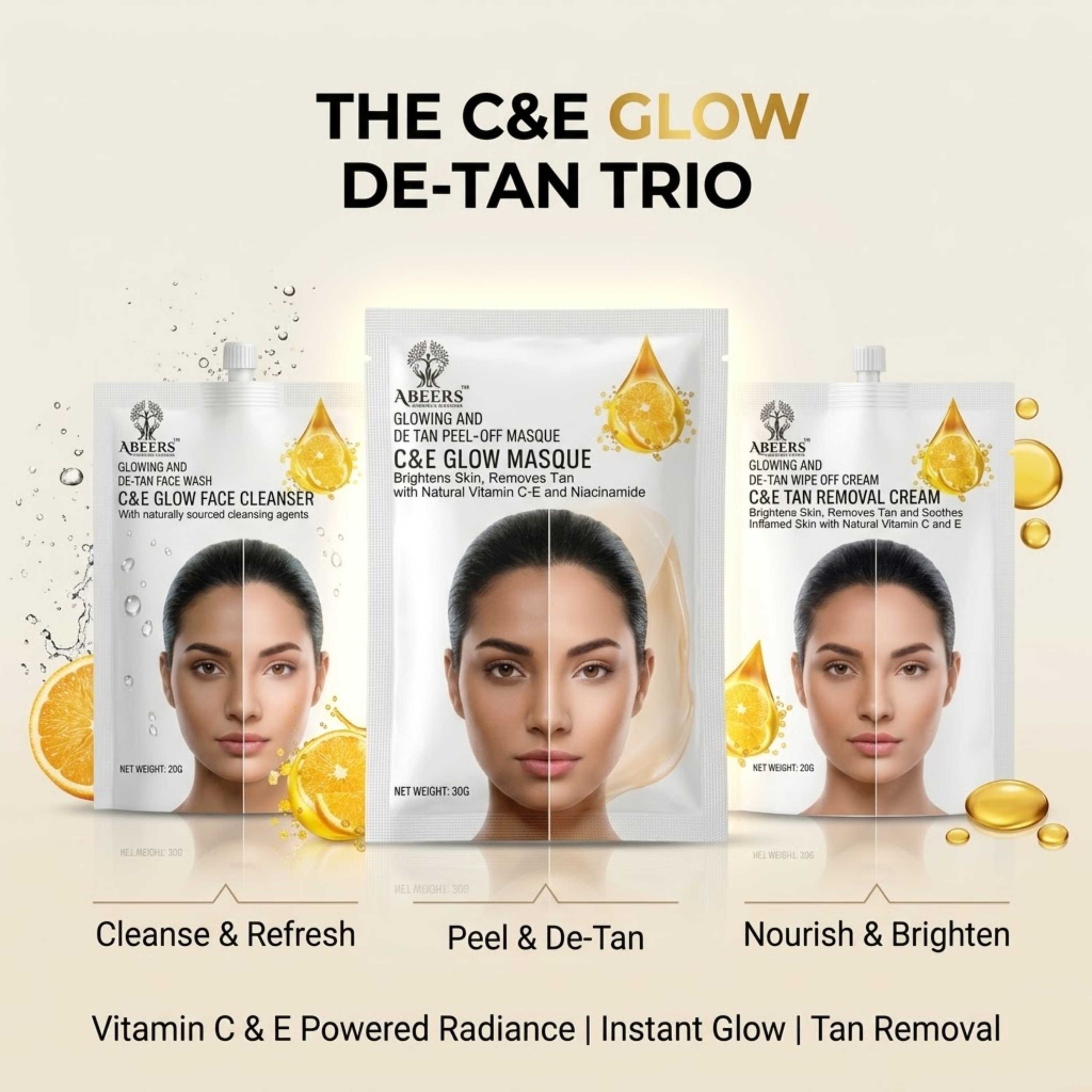 C&E Glow Peel-Off Masque
