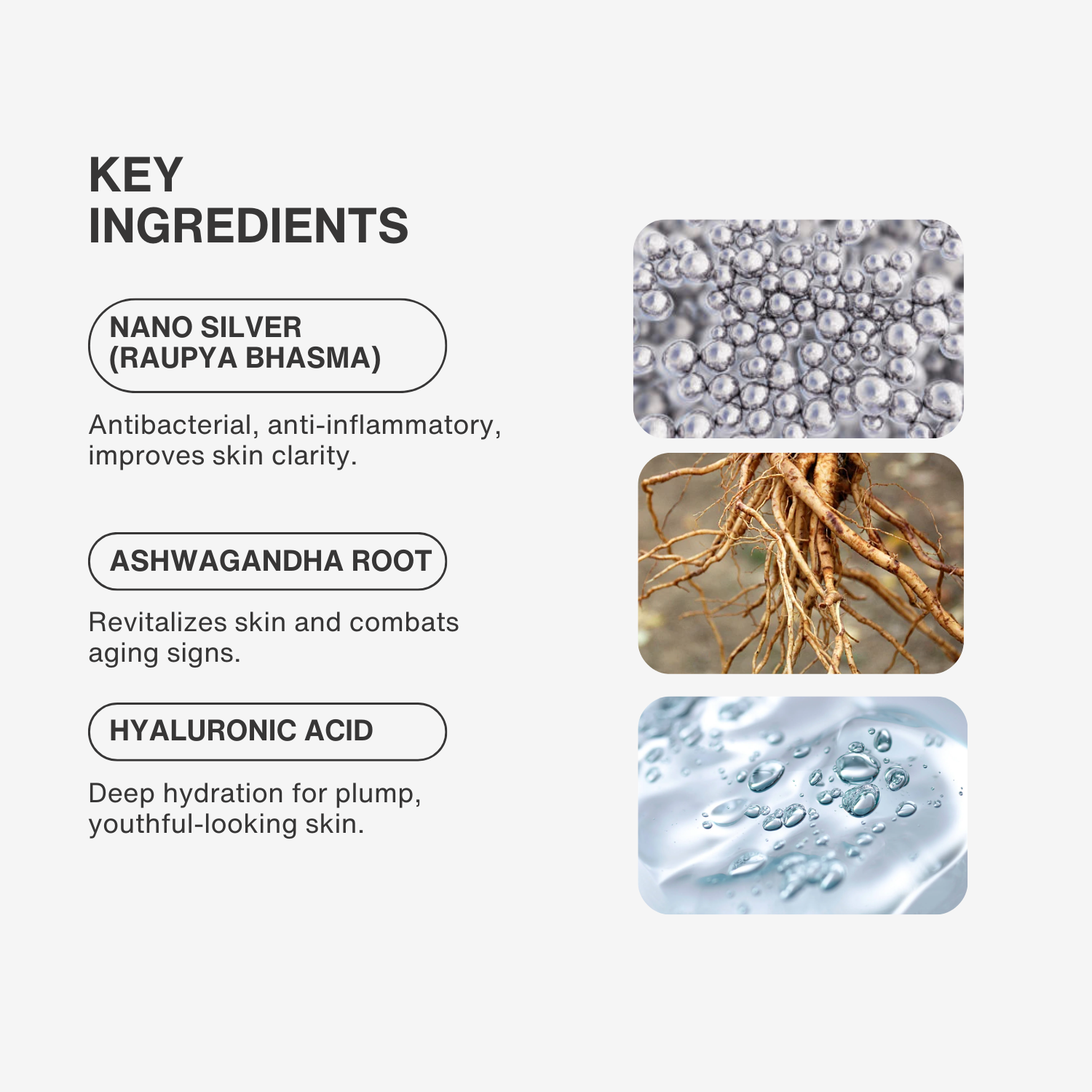 Nano Silver Anti Ageing Serum