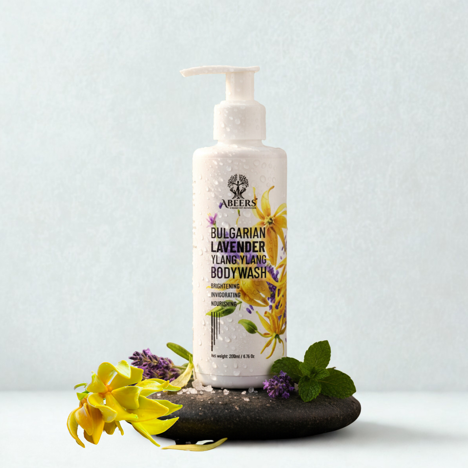 Abeers Bulgarian Lavender & Ylang Ylang Body Wash