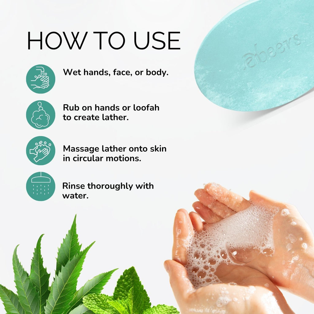 Abeers Neem & Mentha Soap (100g)