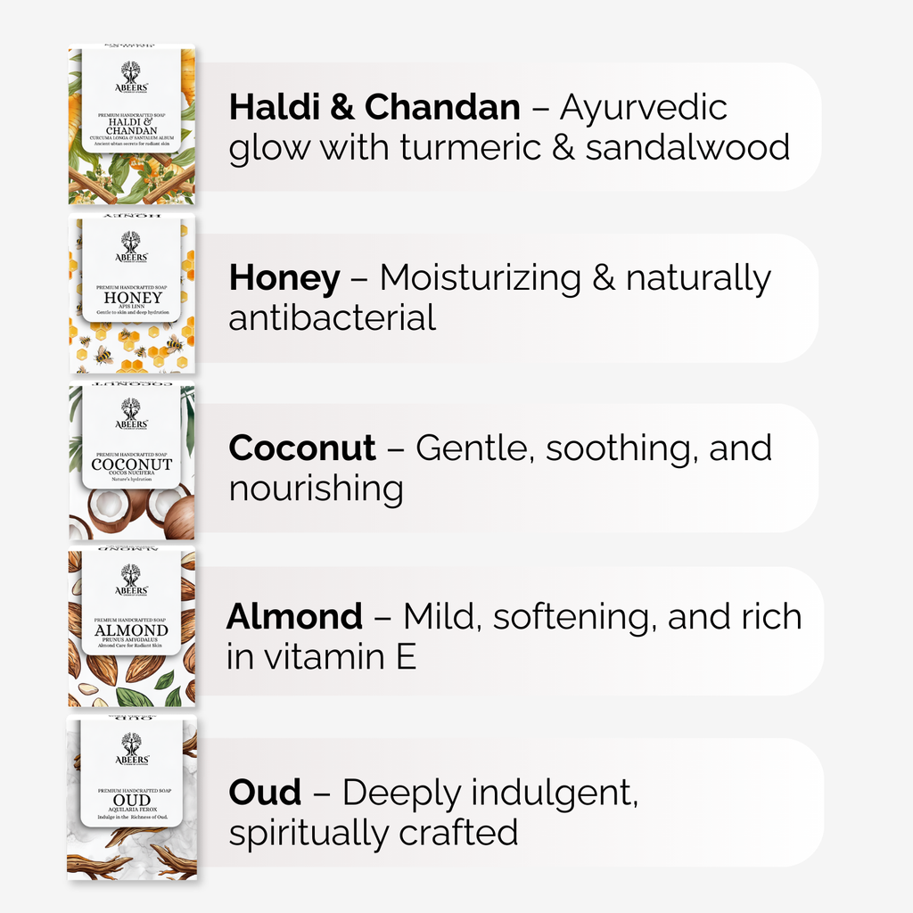 Handcrafted Cold Processed Soap Combo –  (10 x 100g) (Copy)