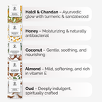 Handcrafted Cold Processed Soap Combo –  (10 x 100g) (Copy)