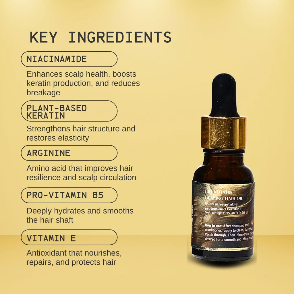 Bio Keratin Healing Hair Oil