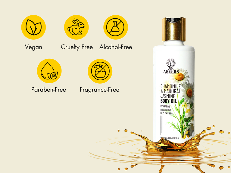 Chamomile & Jasmine Body Oil 200ml