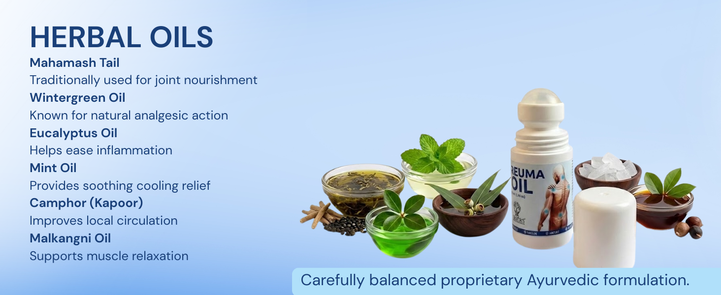 Reuma Oil for Joint & Muscle Pain Relief