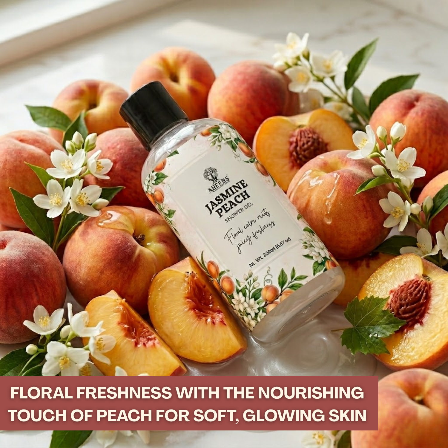 Jasmine Peach Body Wash