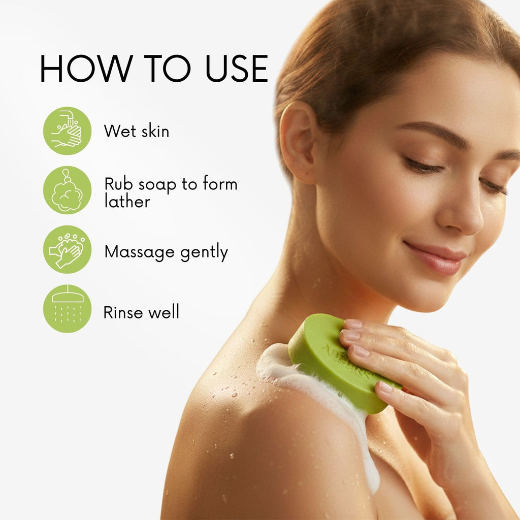 Matcha Blossom Soap (100g)