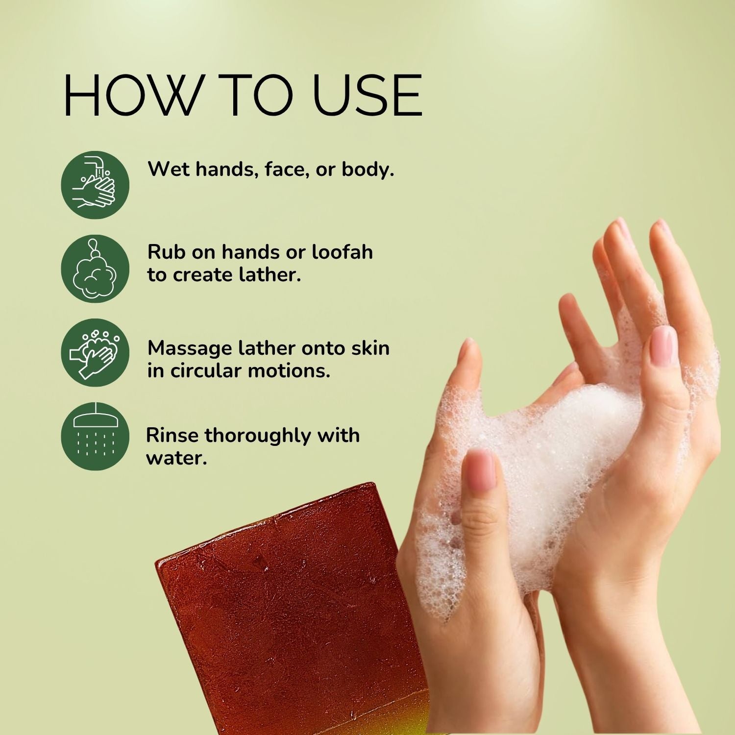 Abeers Oud Firdos Handmade Soap (125g)