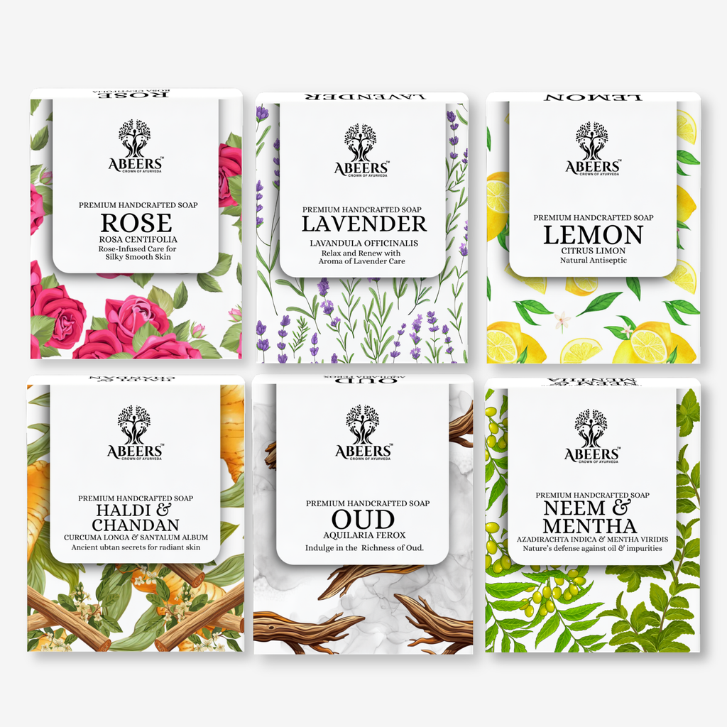 Handmade Soaps Combo –  (6 x 100g)