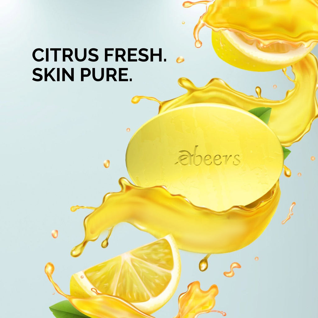 Abeers Handmade Lemon Soap (100g)
