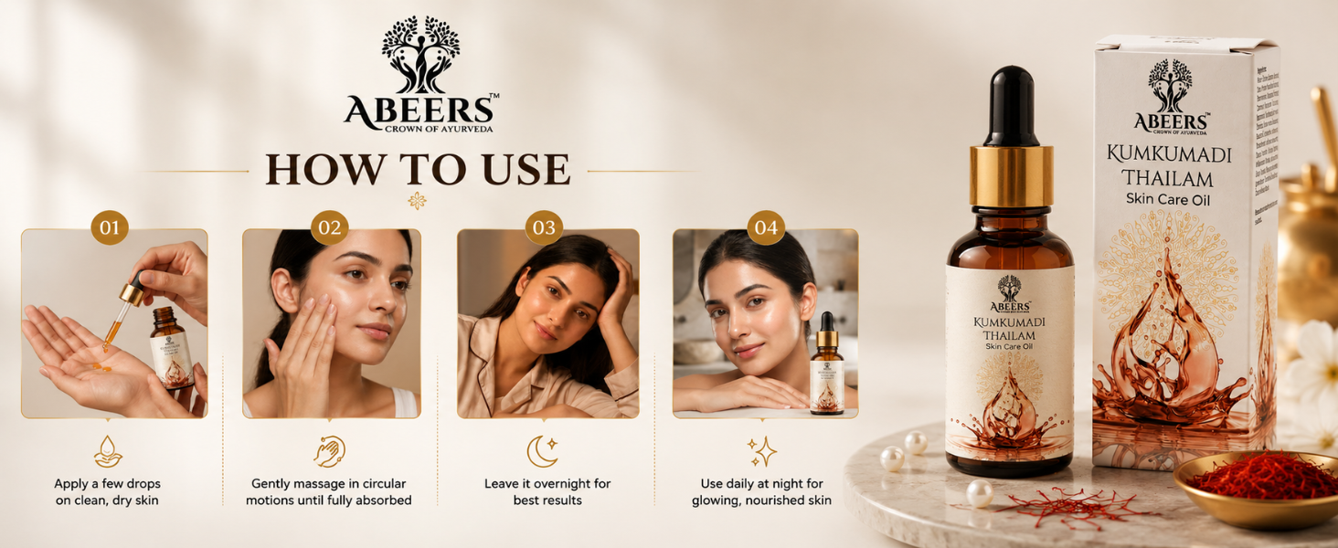 Kumkumadi Thailam Face Oil