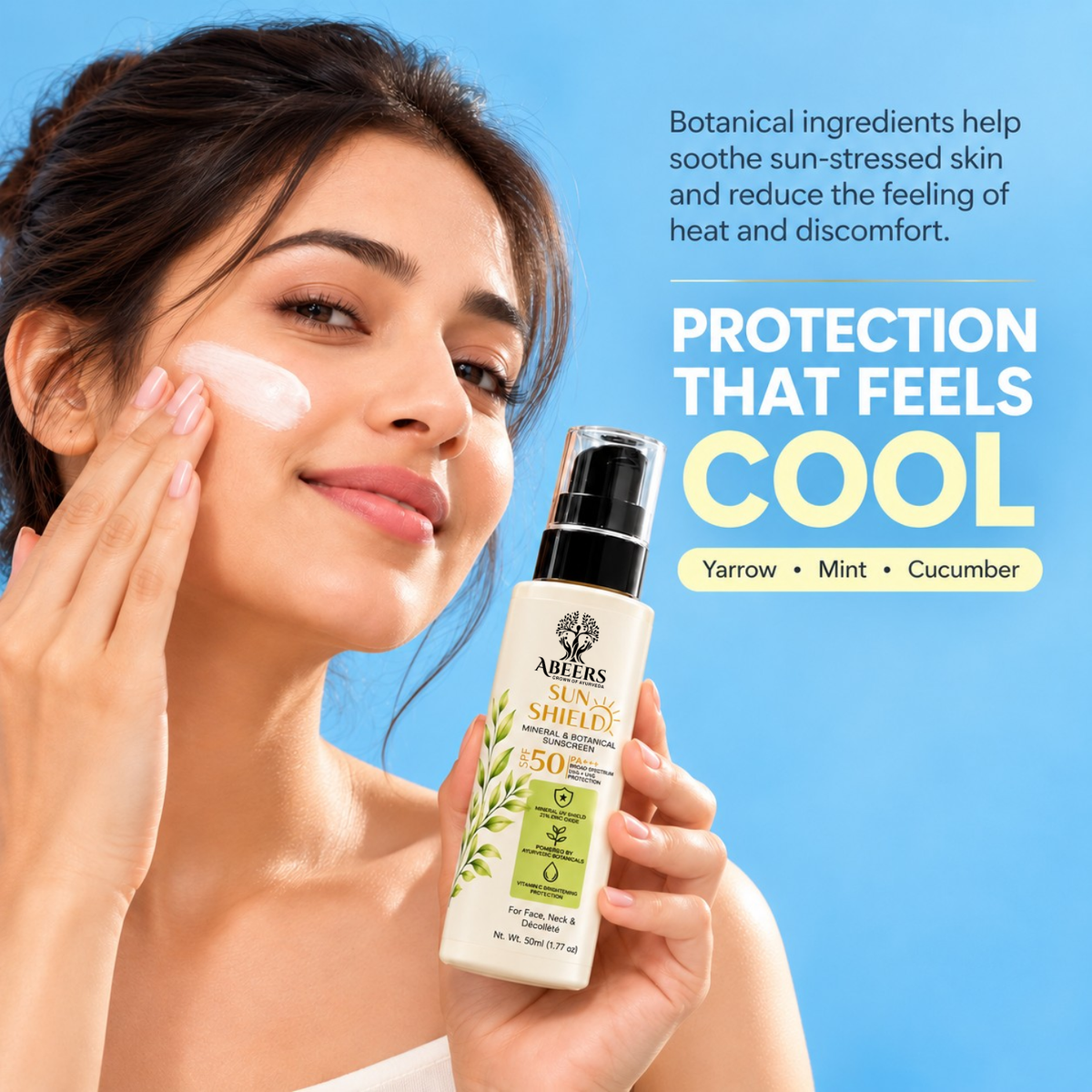 Sun Shield Mineral Sunscreen SPF 50 PA+++