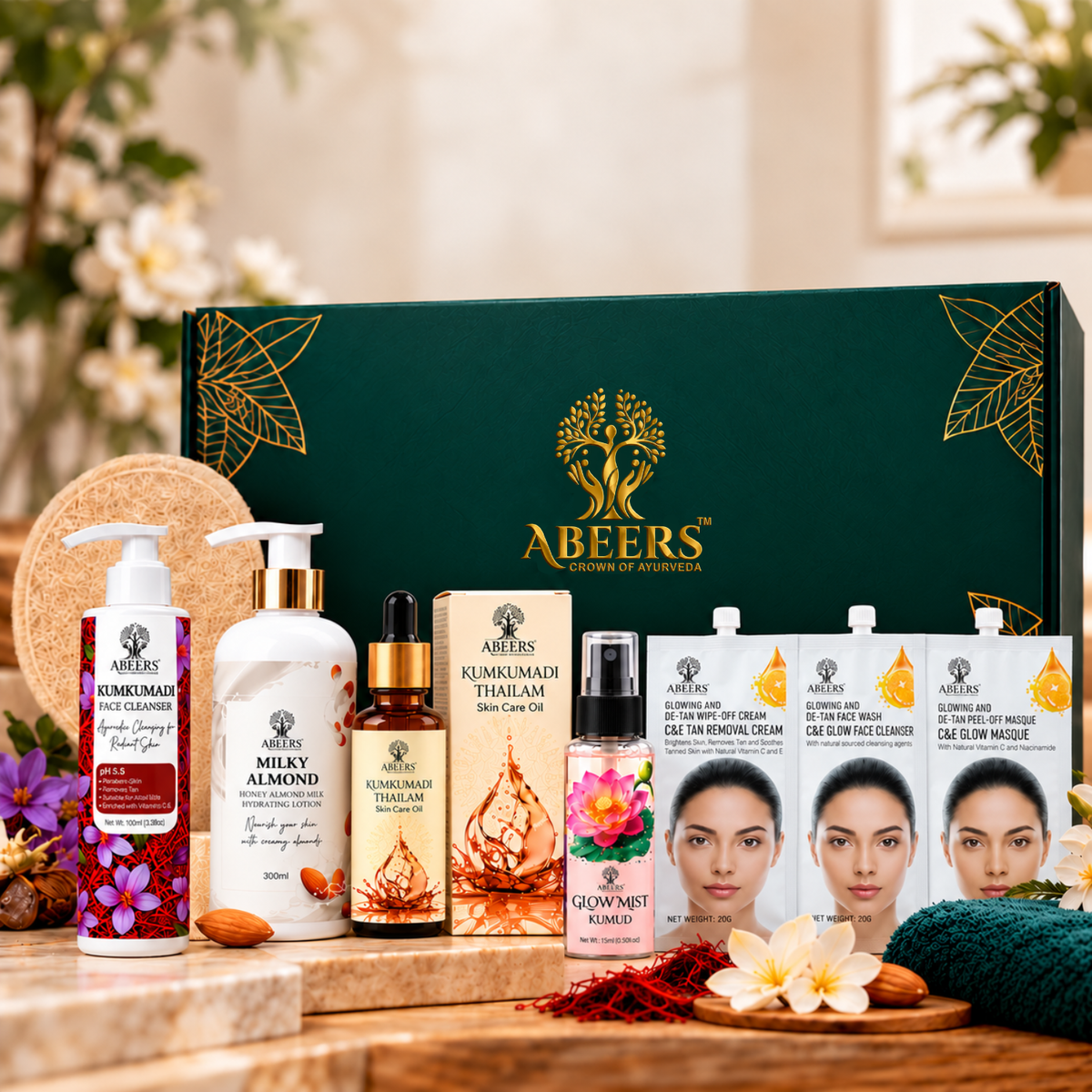 Abeers Winter Ritual Skincare Gift Box
