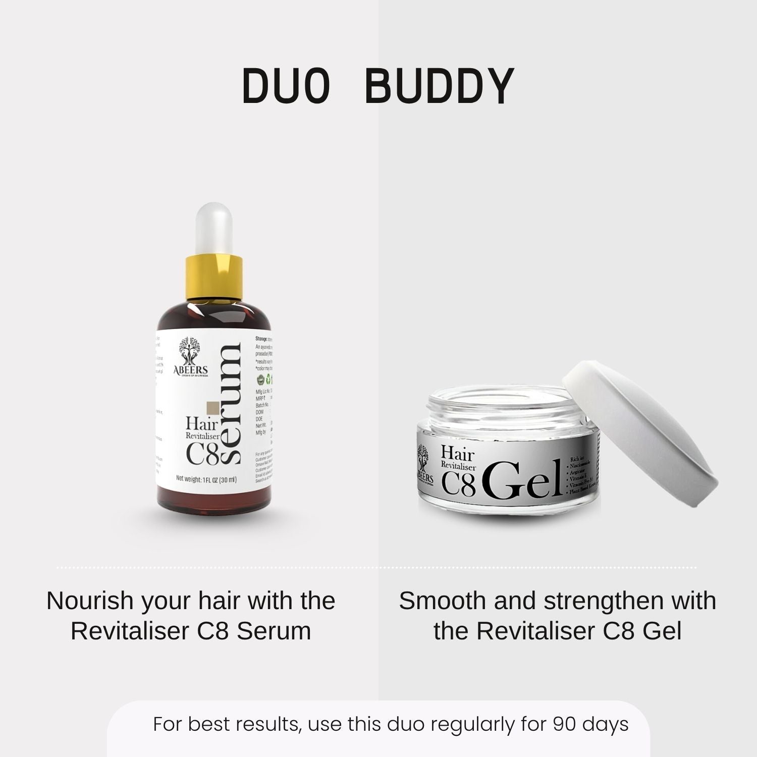 Abeers Hair Revitalizer C8 Gel