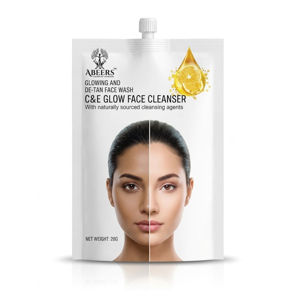C&E Glow Face Cleanser De-Tan Face Wash