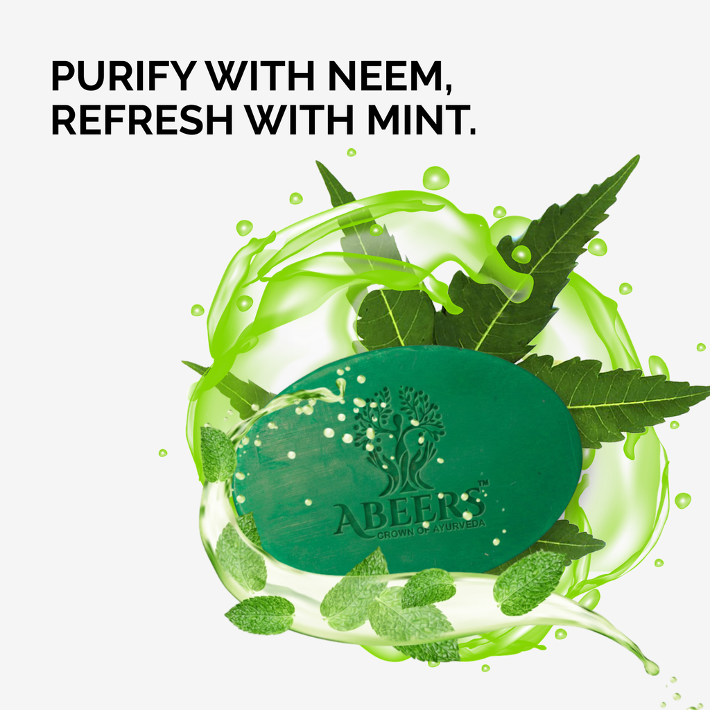 Handmade Neem & Mentha Soap