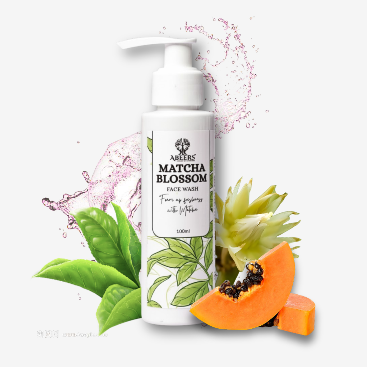 Matcha Blossom Face Wash 100ml