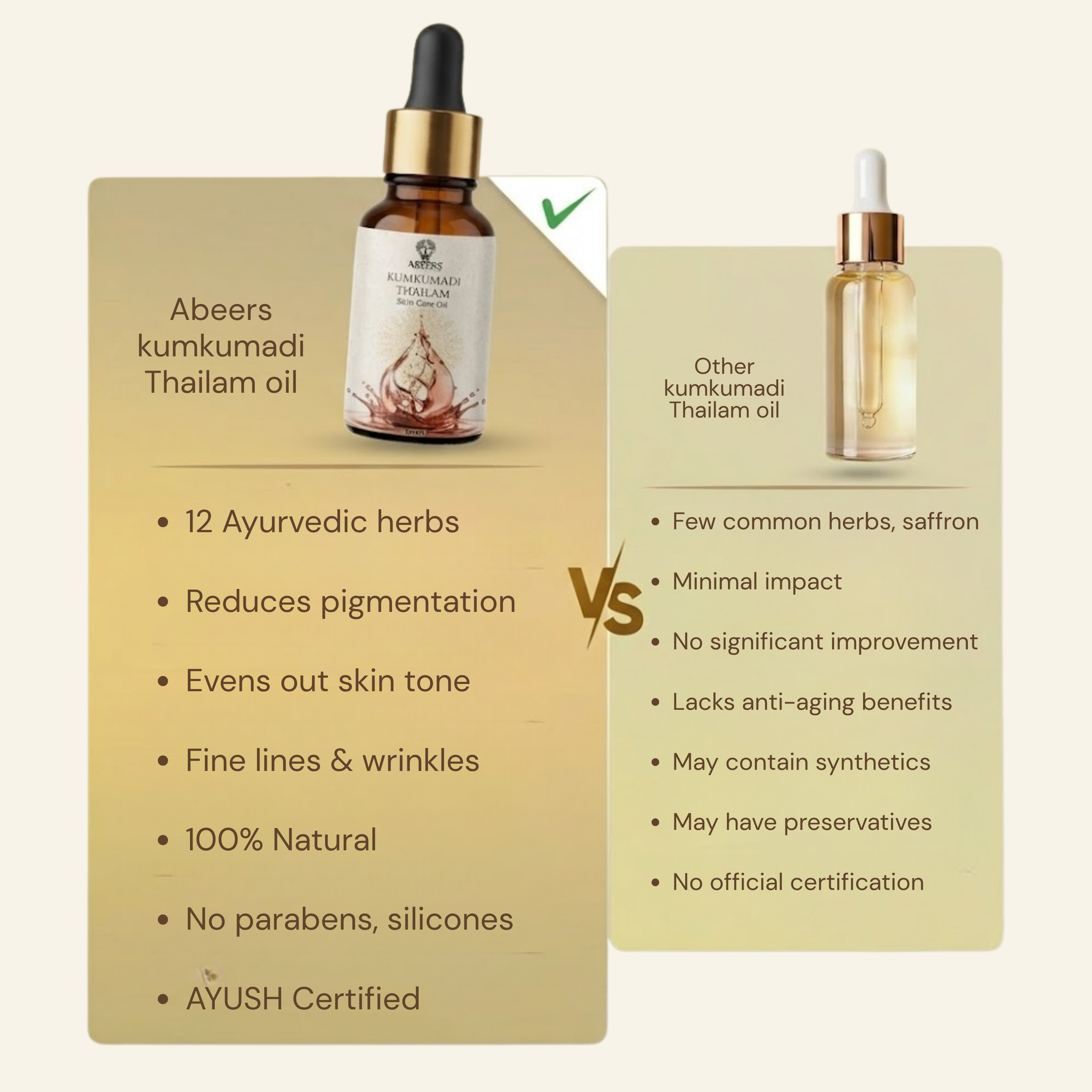 Kumkumadi Thailam Face Oil