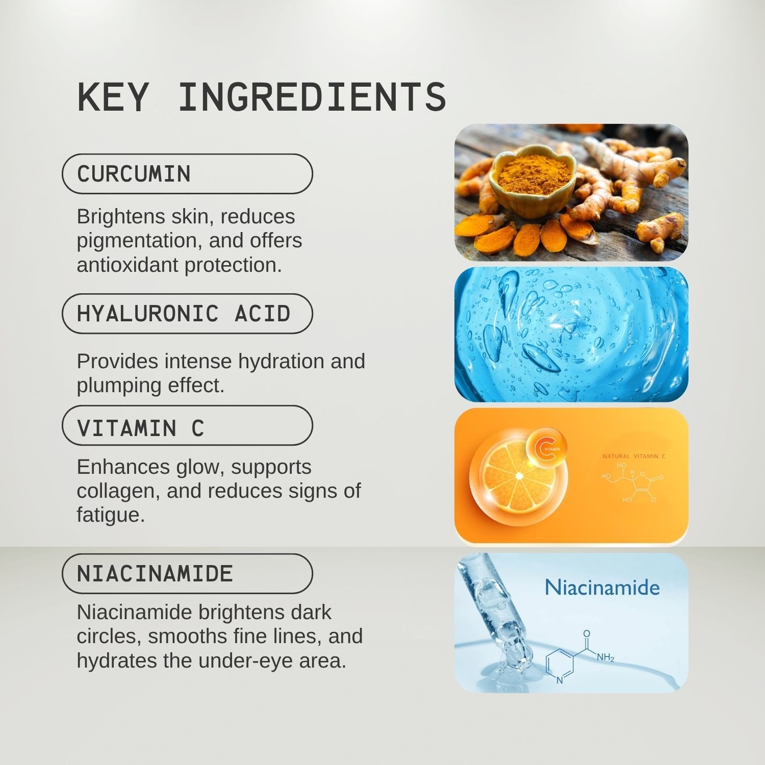 Curcumin Eye Brightening Serum Roll-On