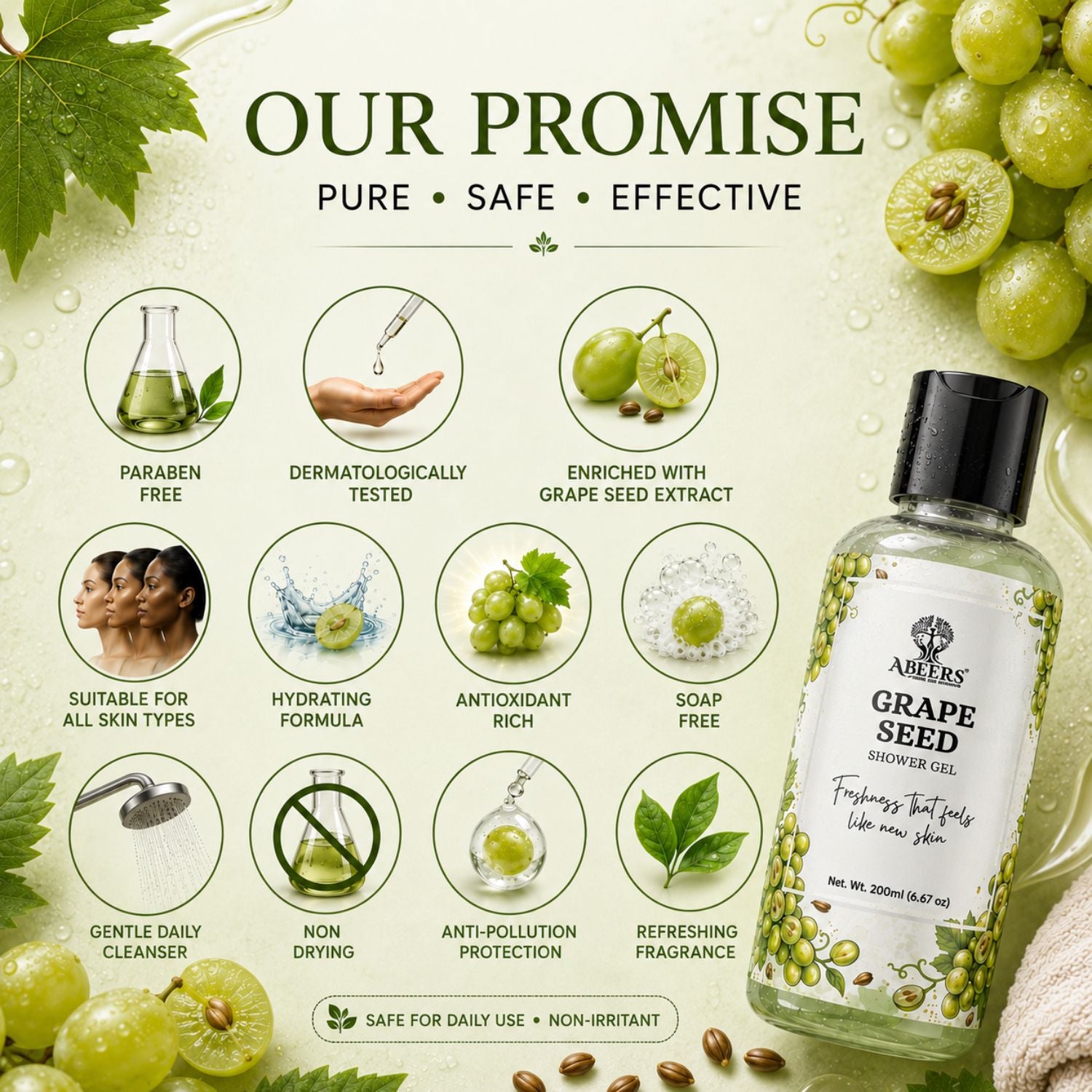 Grape Seed Body Wash
