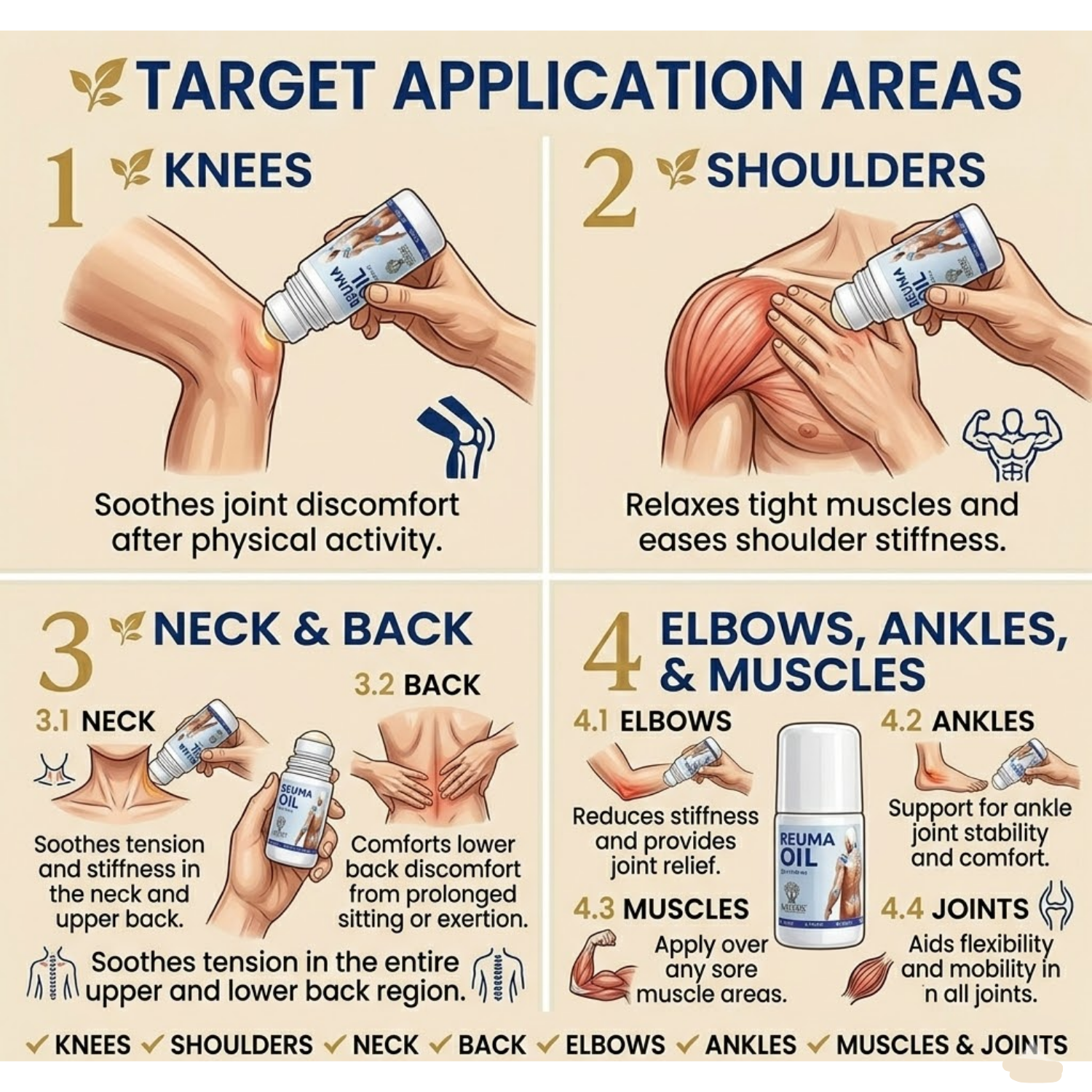 Reuma Oil for Joint & Muscle Pain Relief