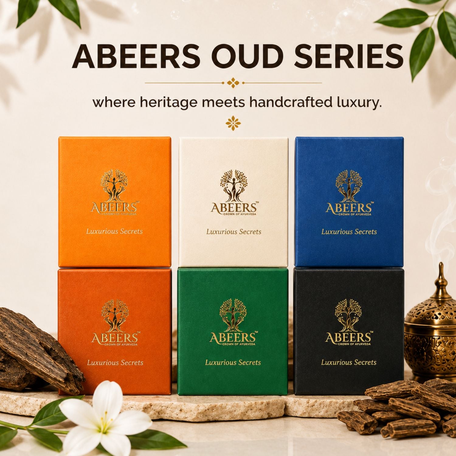 Oud Kasturi Handmade Soap (125g)