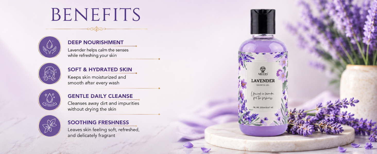 Lavender Shower Gel 200ml