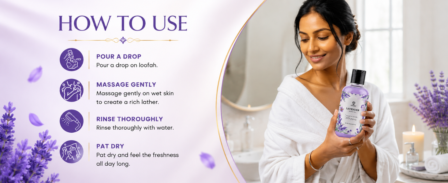 Lavender Shower Gel 200ml