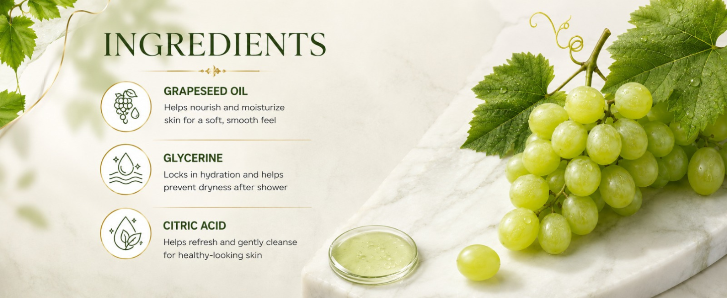 Grape Seed Shower Gel