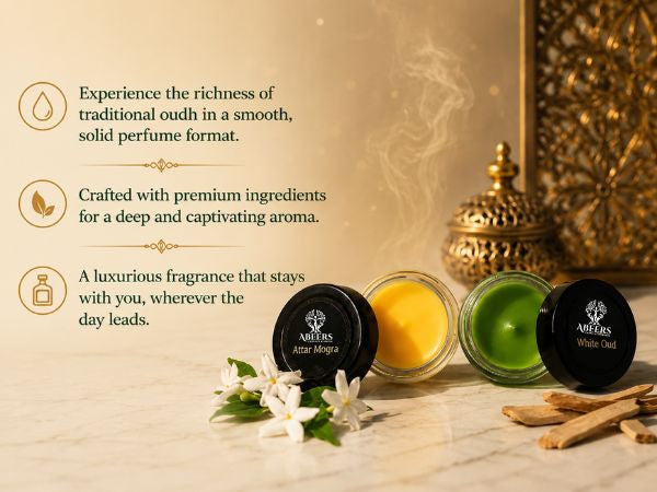 Solide Duo – White Oud & Attar Mogra