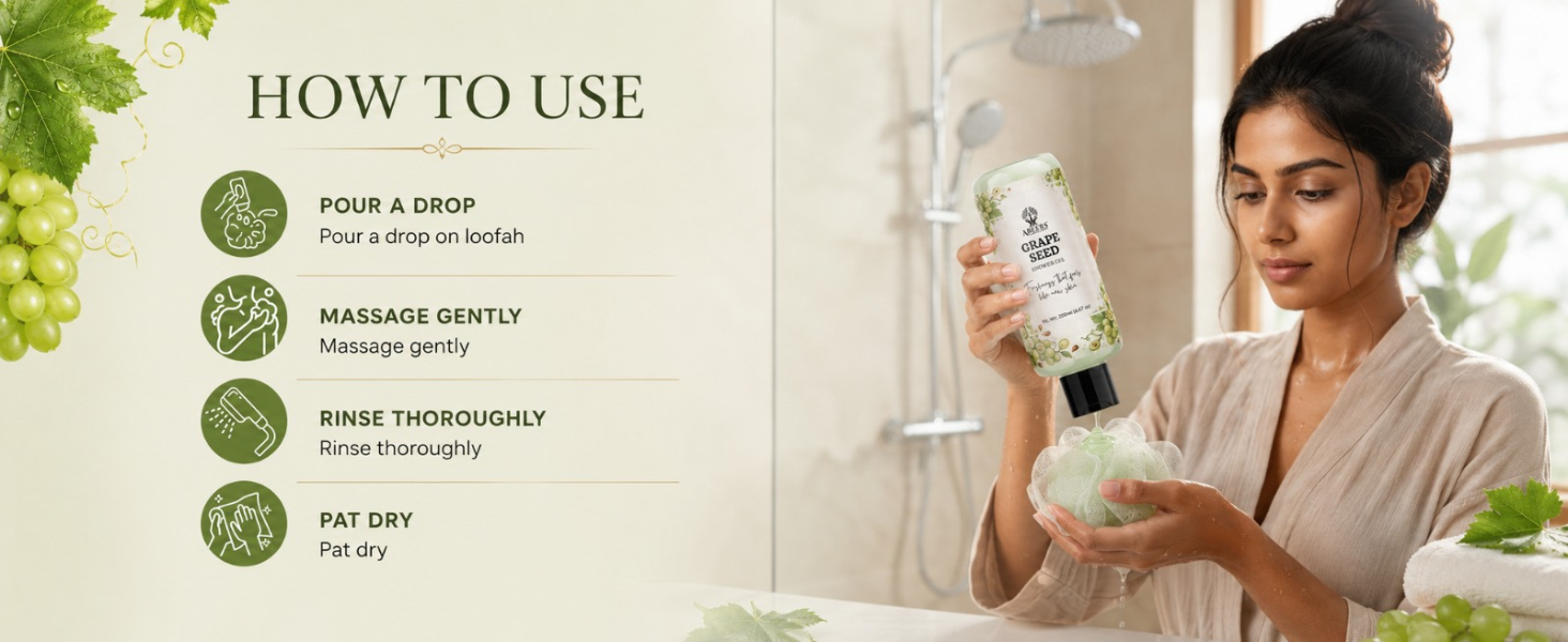 Grape Seed Shower Gel