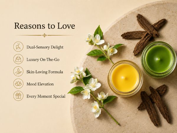 Solide Duo – White Oud & Attar Mogra