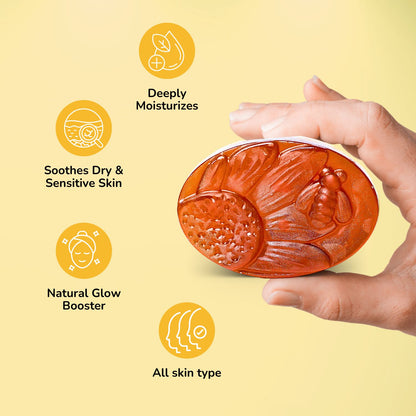 Abeers Handmade Honey Soap (100g)