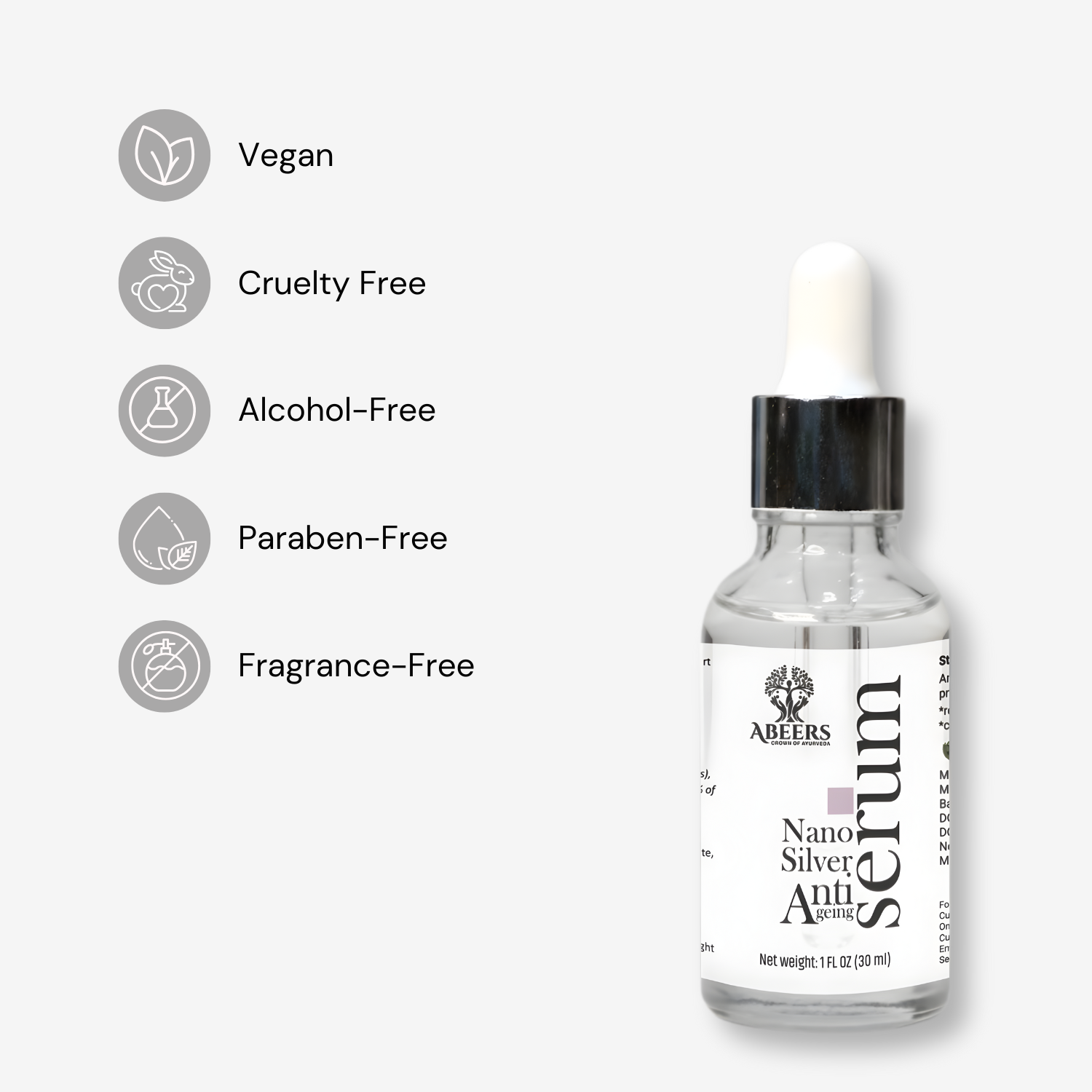 Nano Silver Anti Ageing Serum
