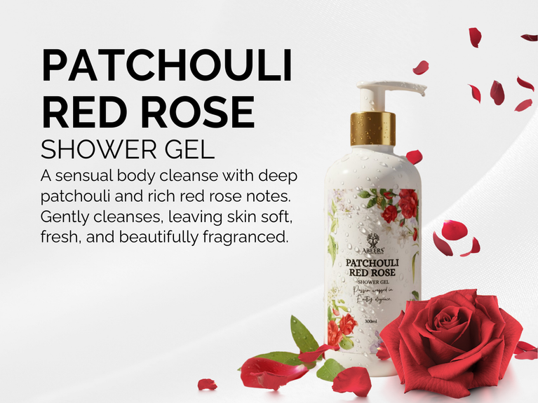 Patchouli Red Rose Shower Gel 300ml