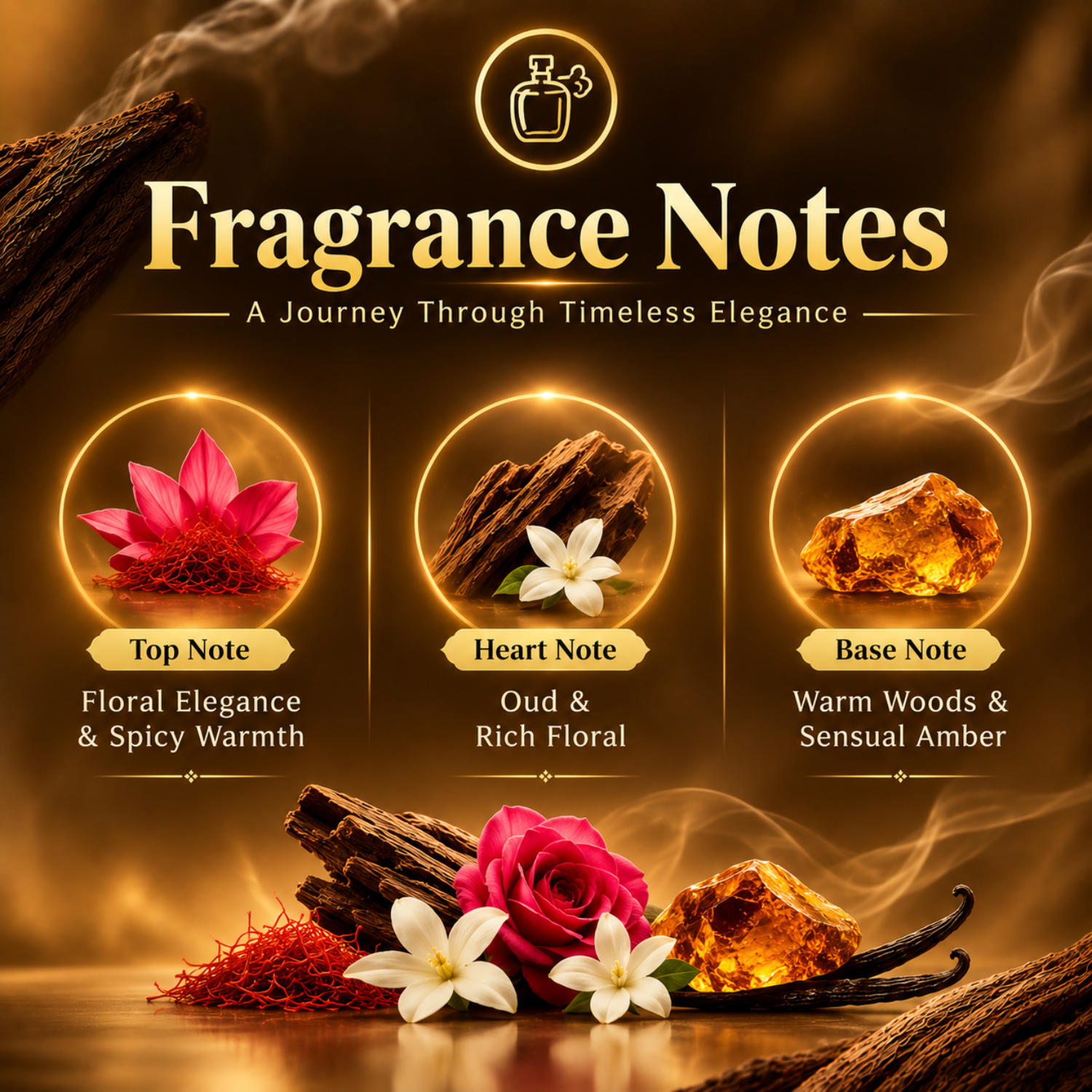 ABEERS Oud Ritual Gift Box — 3-Piece Ayurvedic Bath & Body Set in Handcrafted Wooden Crate